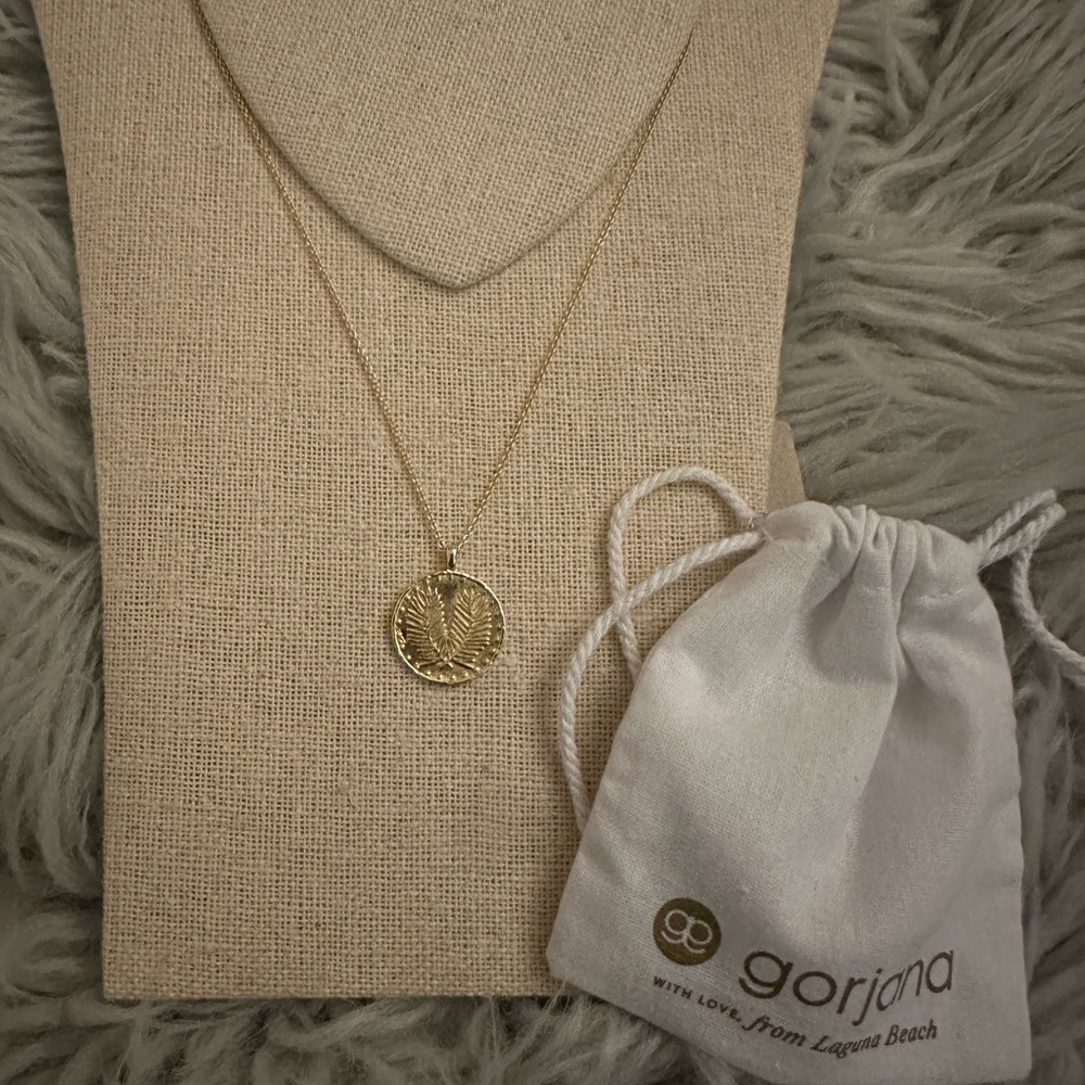 Gorjana Gold Coin Necklace